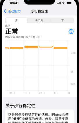 三角镇iPhone手机维修如何在iPhone开启'步行稳定性通知'