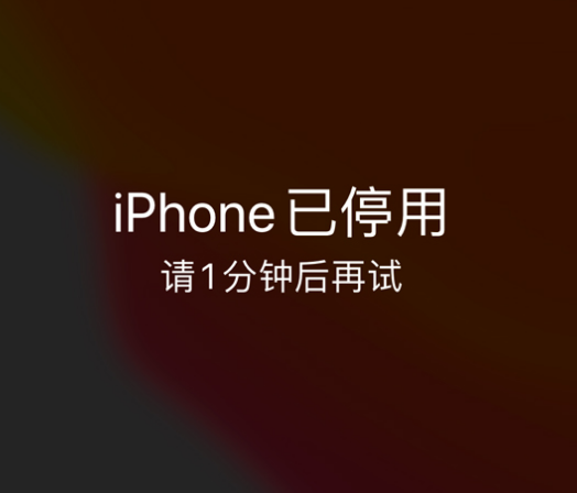 三角镇苹果手机维修分享:iPhone 显示“不可用”或“已停用”怎么办？还能保留数据吗？ 